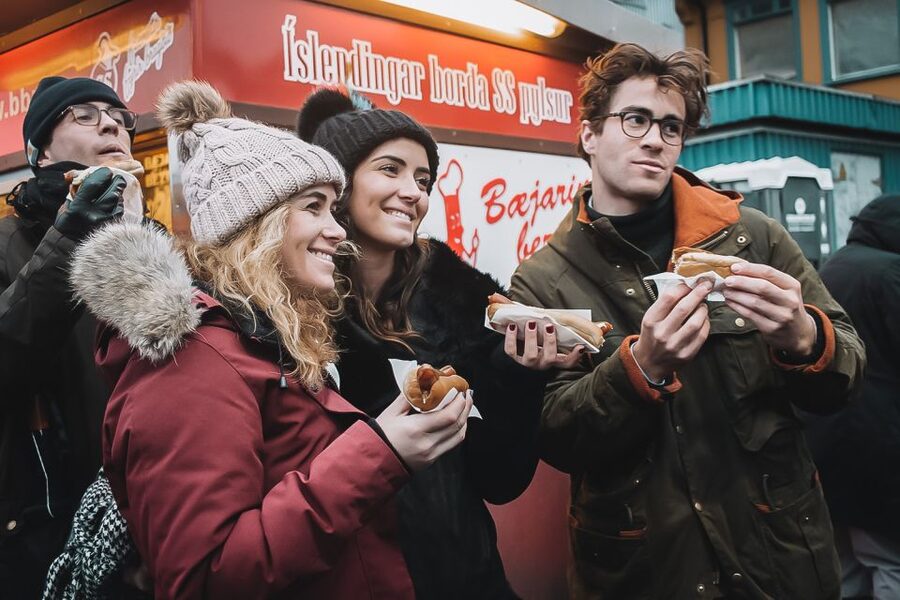Reykjavik: Guided Foodie Walking Tour with 6 Tastings - Meeting at Harpa and Getting Started Fast