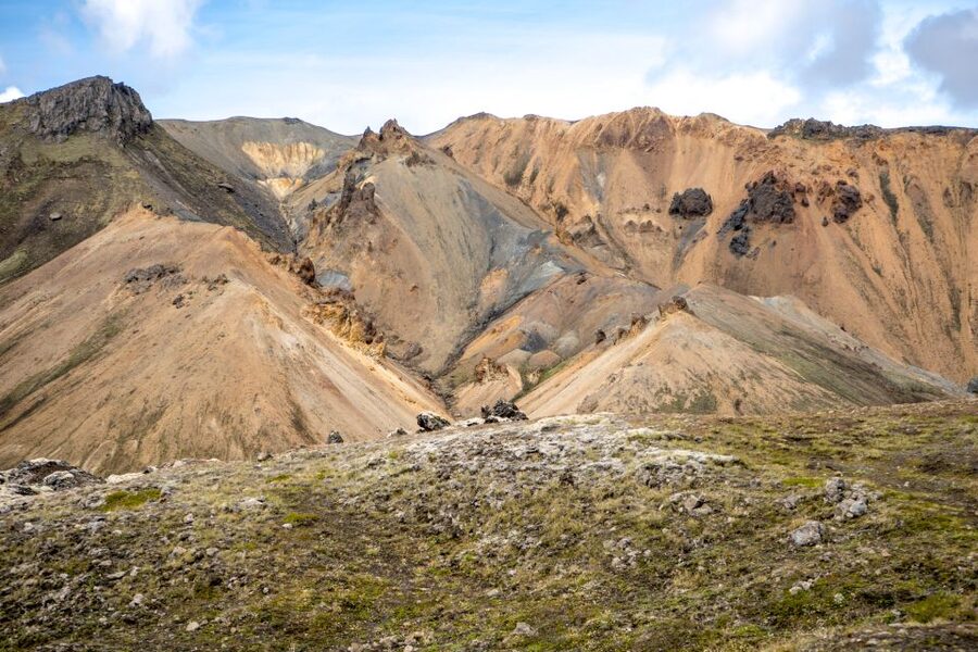 Reykjavík: Landmannalaugar Hike and the Valley of Tears - Obsidian Walking Tip: Wear the Right Shoes, Then Focus on Footing