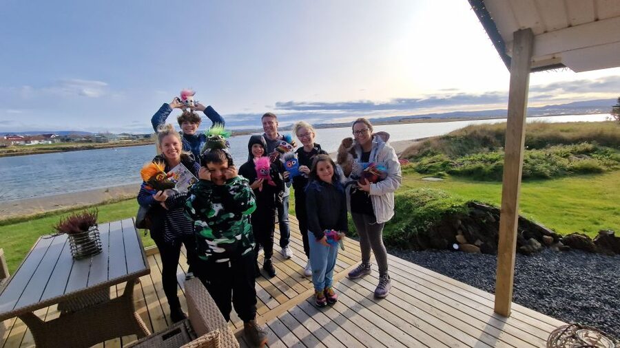 Reykjavik: Make an Icelandic Wool Monster - A Reykjavik craft you can actually touch and keep