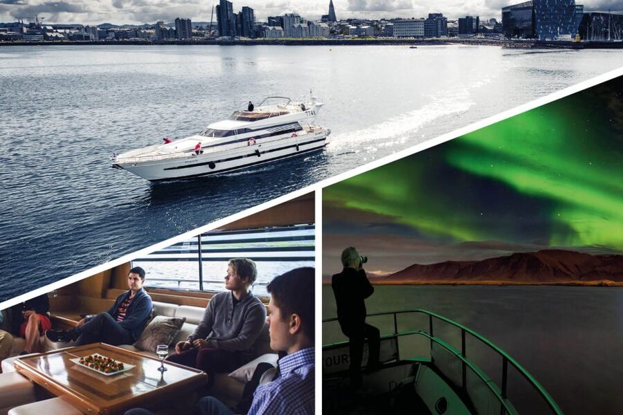Reykjavik: Northern Lights Motor Yacht Cruise - Viðey and the Imagine Peace Tower: a date-specific detail worth remembering