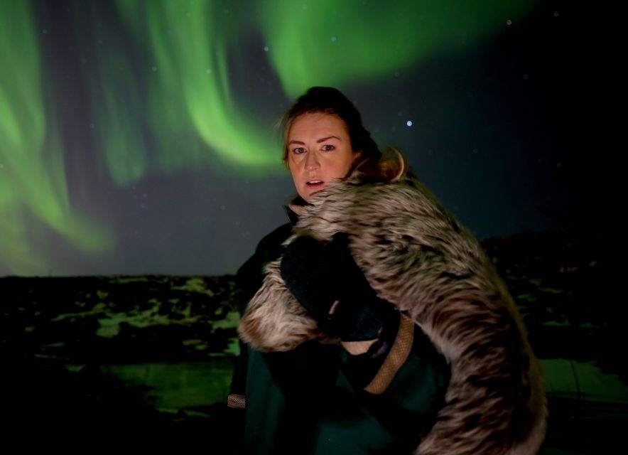 Reykjavik: Northern Lights Tour w/Pro Photos - Small Group - Viking costumes and replica weapons, and why it is not just a gimmick