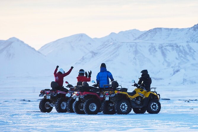 Reykjavik Peak with Safari Quads ATV - The route feel: paved roads, grassland, Lake Hafravatn, then the rocky climb