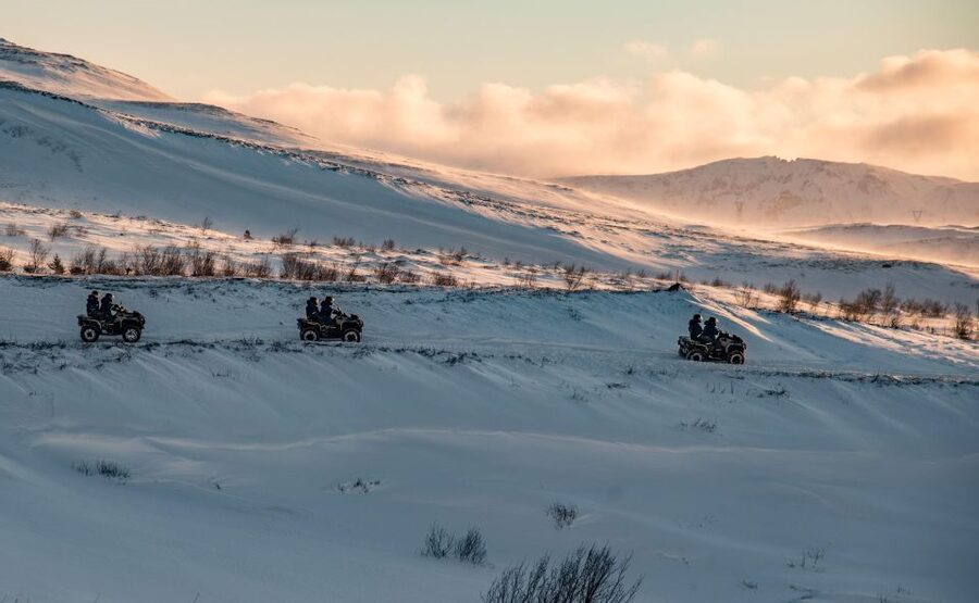 Reykjavik Quad Bike Twin Peaks Tour - Safety briefing and the full kit, built for Iceland weather