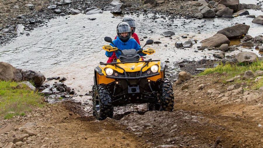 Reykjavik Quad Bike Twin Peaks Tour - Lava Field Peak and the Hengill geothermal overlook