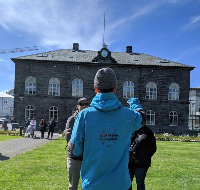 Reykjavik: Sightseeing Walking Tour with a Viking - Ægisgarður 9 and the elf-home vibe: how local details make the city click