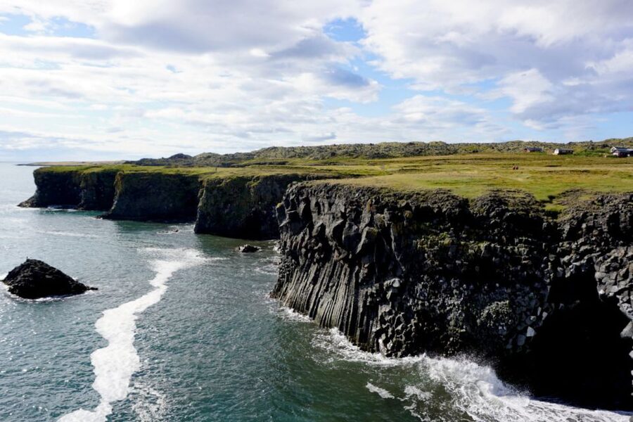 Reykjavik: Small-Group Snæfellsnes Day Trip - Arnarstapi and Hellnar cliffs: natural harbors and mossy rock textures