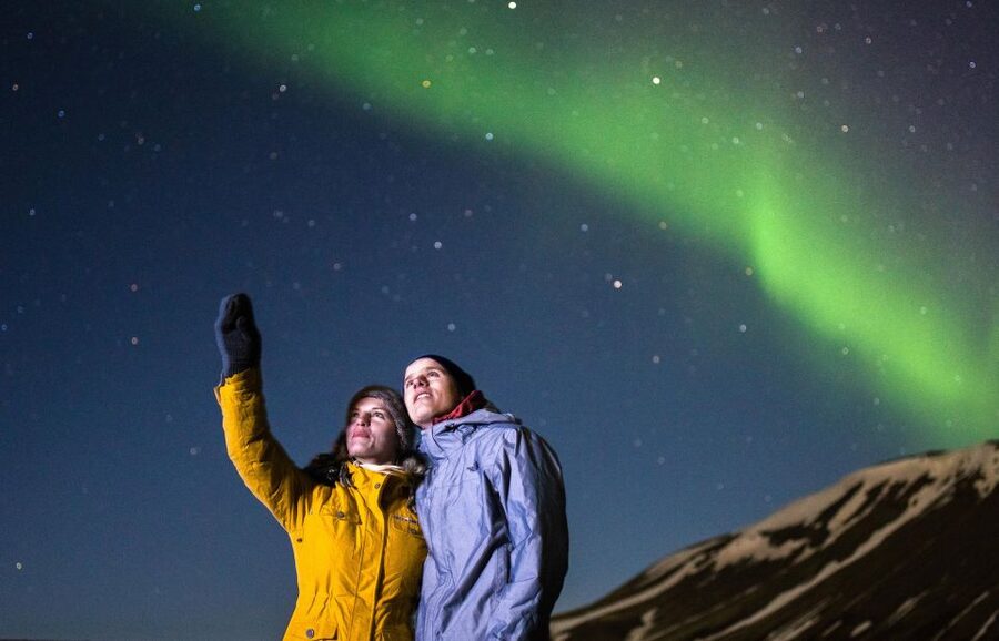 Reykjavik: South Coast, Glacier Hike & Northern Lights Combo - Skógafoss with 527 steps: the best views come after effort