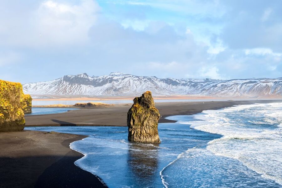 Reykjavik: South Coast Waterfalls & Glacier Small-Group Tour - Reynisfjara and Dyrhólaey: Basalt Columns and Black Sand Drama