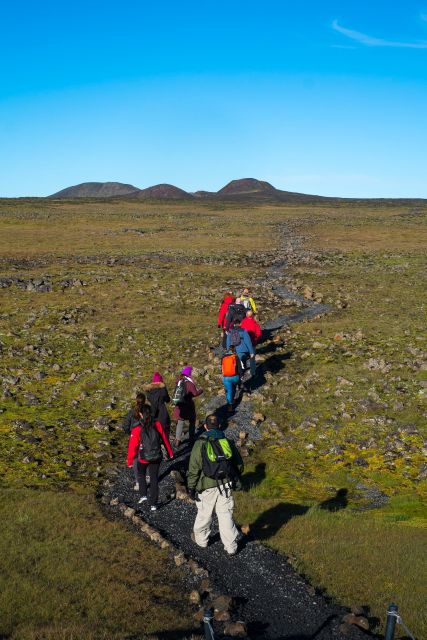 Reykjavik: Thrihnukagigur Volcano Guided Hiking Day Trip - Getting to Bláfjöll and the Lava-Field Walk
