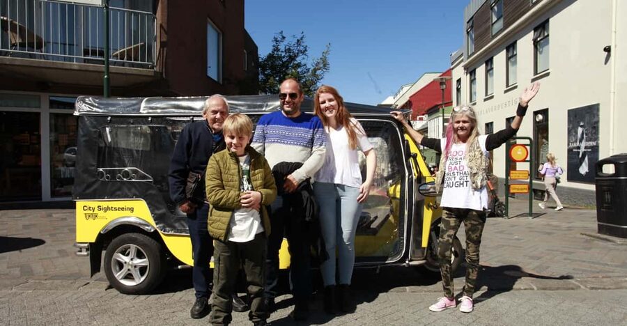 Reykjavík Tuk Tuk Tour - Your 60 minutes: the route idea and why two stops are enough