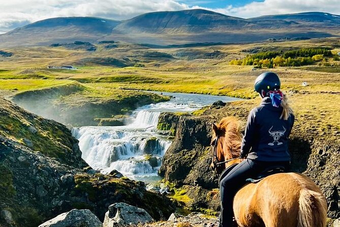 Short Riding Tour with Eye-Catching Photos at Waterfall - The short route to Reykjafoss: Skagafjörður views and real time in the saddle