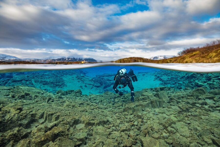Silfra: Diving Between Tectonic Plates - Big Crack to Silfra Lagoon, the four underwater sections you’ll explore
