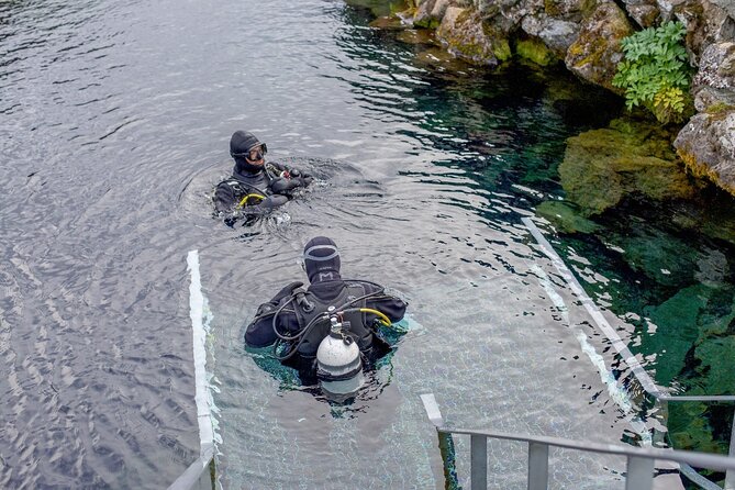 Silfra: Diving Between Tectonic Plates and Pick Up from Reykjavik - Walking to the Water and Starting the Underwater Route