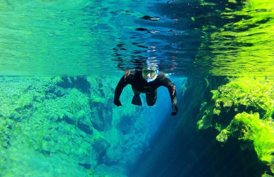 Silfra: Half-Day Snorkeling Day Trip with Underwater Photos - Floating through the rift: what you do in the water