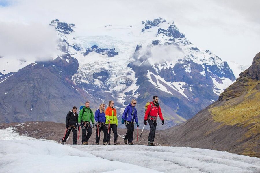 Skaftafell: Glacier Hike and Ice Climbing Guided Experience - Real ice climbing on glistening blue ice: what you actually learn