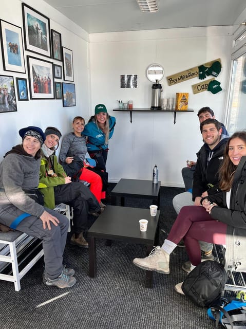 Skaftafell National Park: Falljokull Ice Climb and Hike - The ice climb sequence: how the guide handles unstable ice and your safety line