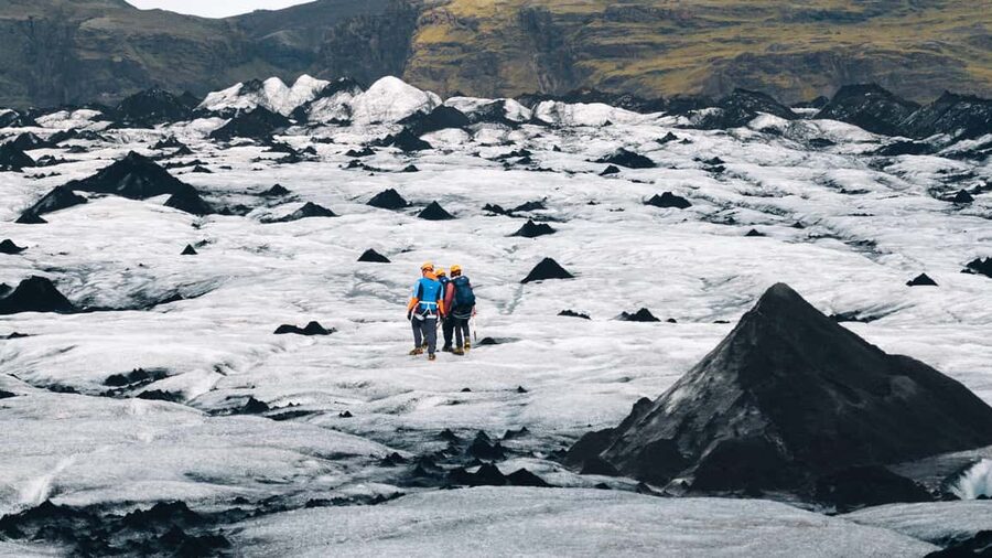 Sólheimajökull: Glacier Hike and Blue Ice Cave Tour - Gear-up briefing: crampons, ice axe, harness, helmet, and real safety rhythm