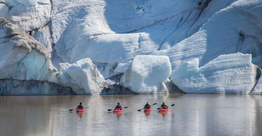 Sólheimajökull: Guided Kayaking Tour on the Glacier Lagoon - The glacier viewpoint you get only from a kayak