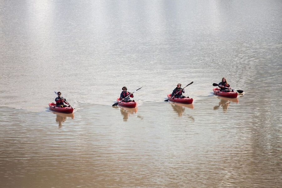 Sólheimajökull: Guided Kayaking Tour on the Glacier Lagoon - Duration, group size, and the feel of the experience