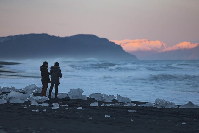 South Coast, Diamond Beach and Glacier Lagoon Day Tour - Skogafoss: Quick Time, Strong Views From Below and Above