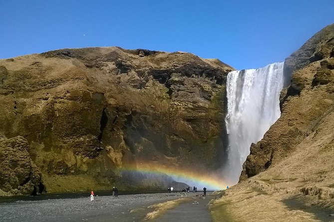 South Coast Small-Group Tour from Reykjavík - Stop 1: Skógarfoss waterfall in 30 minutes