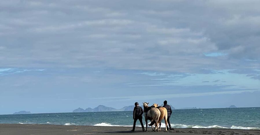 southern Iceland: Black beach riding tour - What Weather Changes in the Real World (and How to Dress)