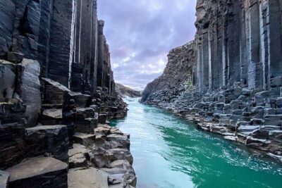 Stuðlagil Canyon and Vök Baths Day Tour