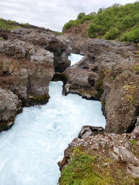 The Silver Circle: Private Borgarfjörður Day Tour from Reyk. - Barnafoss: the stronger roar and the saga-shaped legend