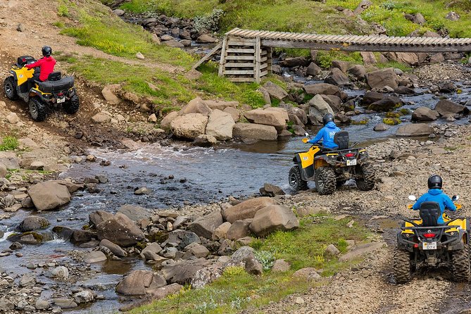 Twin Peaks ATV Iceland Adventure from Reykjavik - Warm-up miles toward Lake Hafravatn
