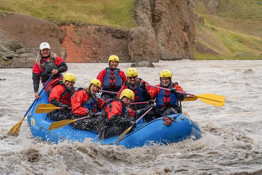 Varmahlíð: Top-Rated Family Adventure Rafting in Drysuits - 1.5 Hours on the West Glacial River: Gentle Rapids, Canyon Energy, and Hot Cocoa