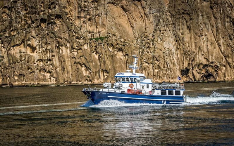 Vestmannaeyjar: Heimaey Island Round Boat Tour - Wildlife Watching: Puffins and Seabirds You Can Search for in Real Time