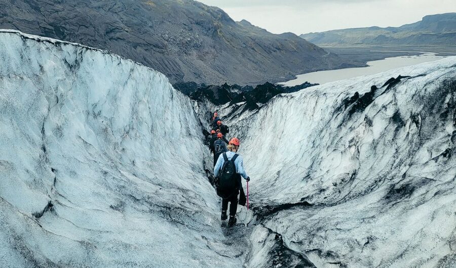 Vik: Guided Glacier Hike on Sólheimajökull - The higher you go, the bigger the view gets