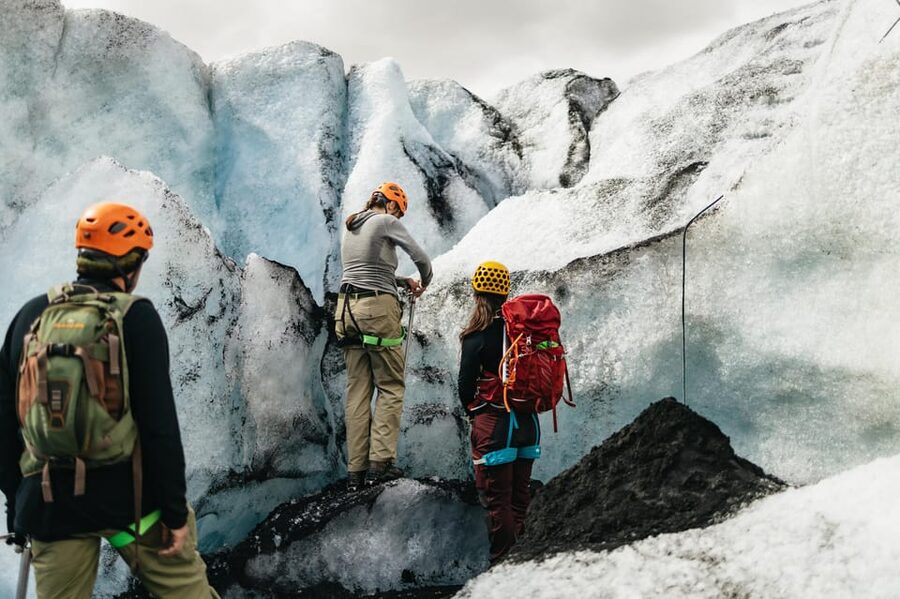 Vik: Guided Sólheimajökull Glacier Hike - Volcanic Ash on Ice, and Why Cloudy Light Can Be Best