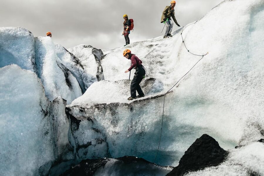 Vik: Guided Sólheimajökull Glacier Hike - Meet Troll Expeditions at the Glacier Parking Lot