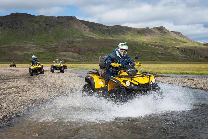 Volcanic Springs ATV adventure from Reykjavik - The route in four acts: from Ulfarsfell to Reykjadalur hot springs