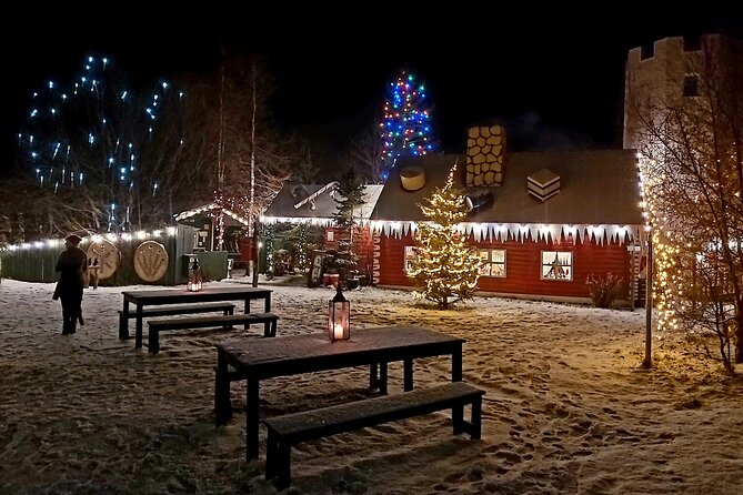 Winter Combo Godafoss Christmas House and The Forest Lagoon - Winter Combo from Akureyri: why this route is such a smart use of time