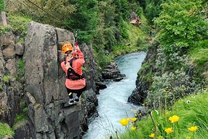 Zipline Adventure Through Glerárgil River Canyon in Akureyri Town - The On-Ground Part: Forest Paths, Short Hikes, Uneven Footing