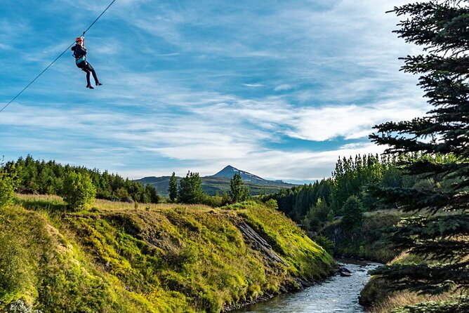 Zipline Adventure Through Glerárgil River Canyon in Akureyri Town - Meeting Point: Zipline Akureyri on Þingvallastræti